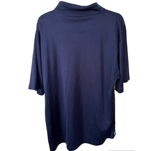 Michigan Large Men's NCAA Polo Embroidered Golf/Polo Shirt Wolverines READ - Picture 2 of 7